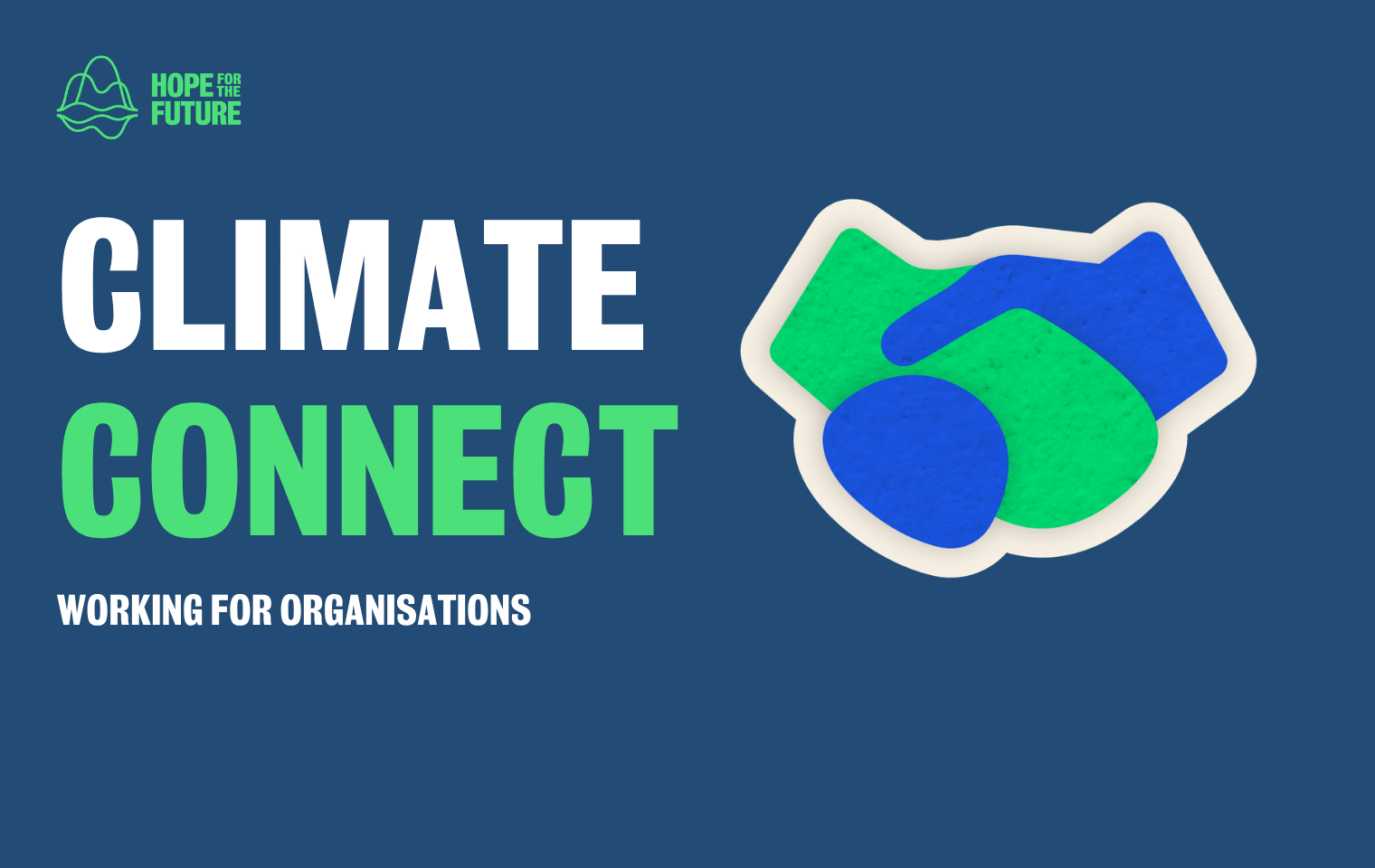 Climate Connect - working for organisations.