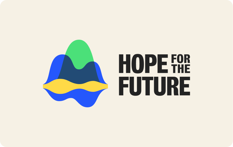 Hope for the Future's logo.